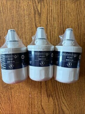 3 Waterdrop Plus WDP-F11B Refrigerator water filters, replacements for Samsung